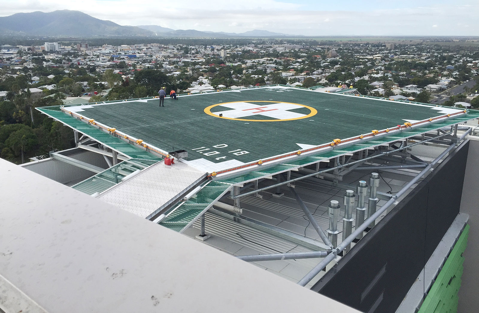 XE Enhanced Safety Helipad at Rooftop of Rockhampton Hospital